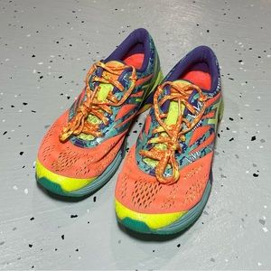 Asics Gel Noosa Tri-10 Women’s Athletic Shoes Size 8 Pink Green Blue